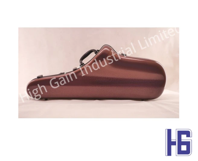 Tenor Saksafon Karbon Fiber Kabuk Rusty